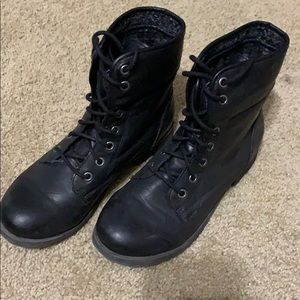Black Combat Boots